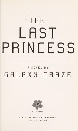 Antoineonline Com The Last Princess Galaxy Craze Books