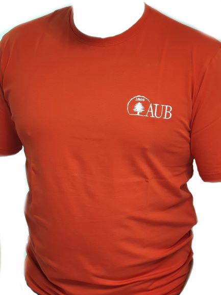 AUB T-SHIRT ROUND NECK SHORT SLEEVES | RED | S