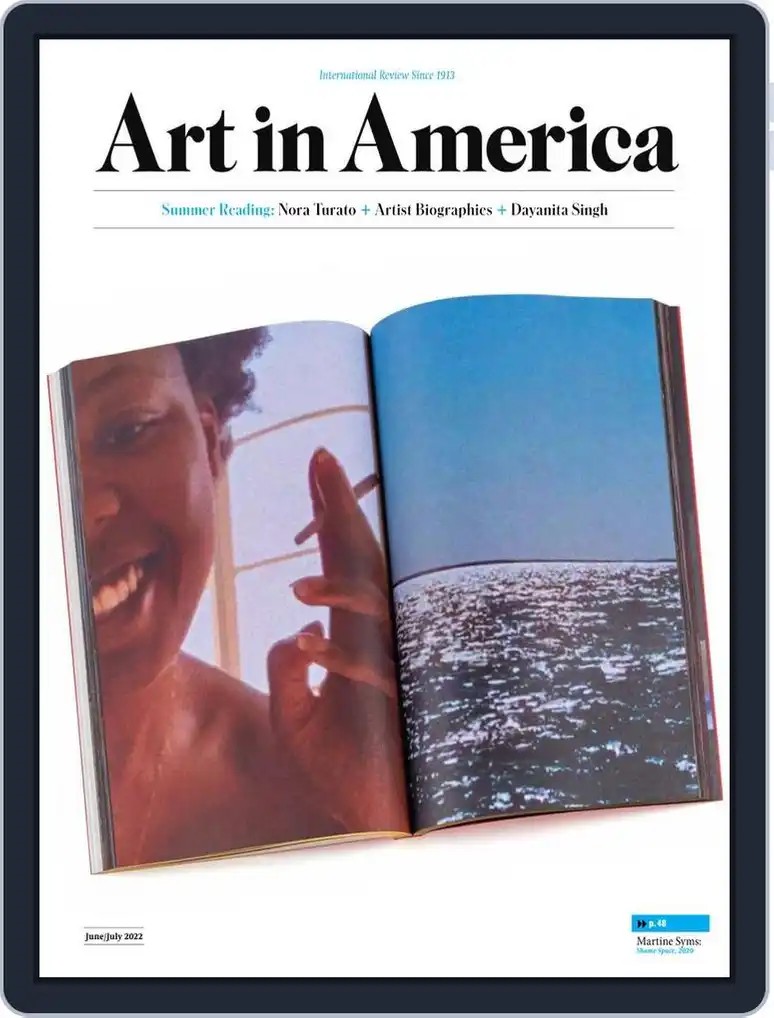 ART IN AMERICA ISSUE OF APRIL 2022