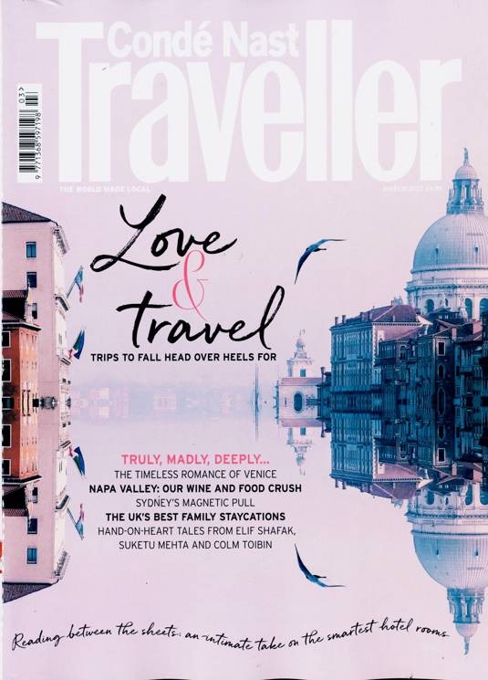 CONDE NAST TRAVELLER EXPORT ISSUE OF MARCH 2022