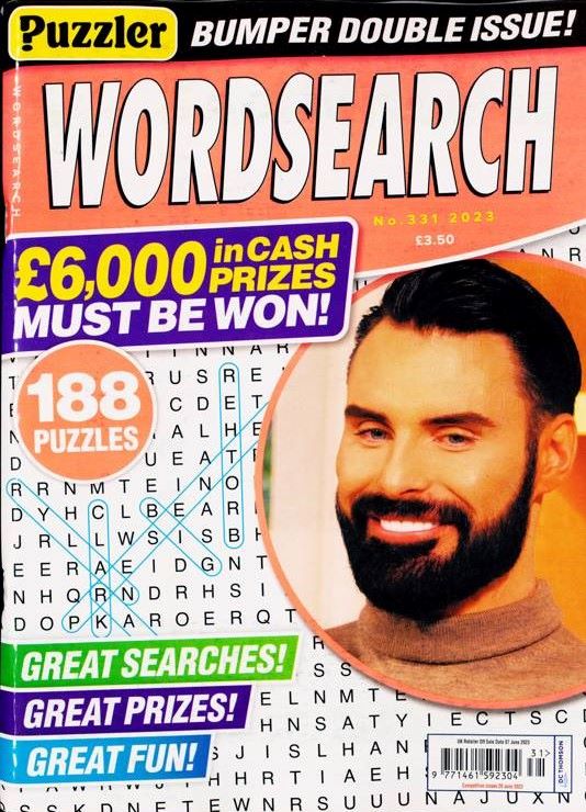 PUZZLER WORDSEARCH ISSUE 330