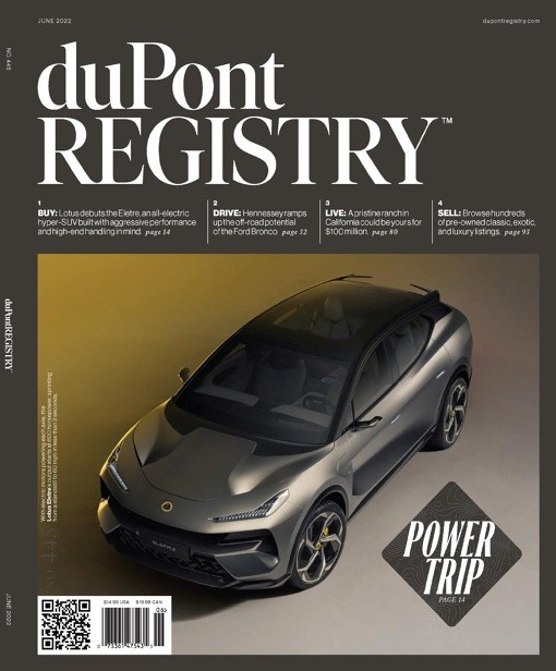 DUPONT REGISTRY ISSUE OF JUNE 2022