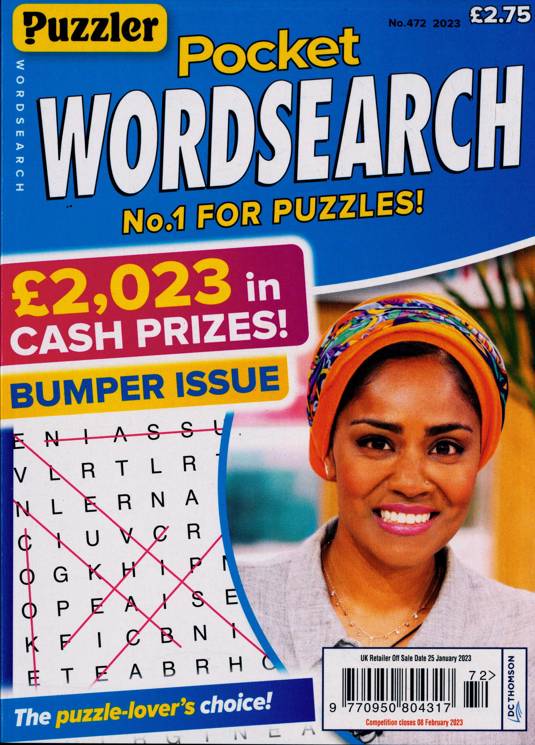 POCKET WORDSEARCH ISSUE 472