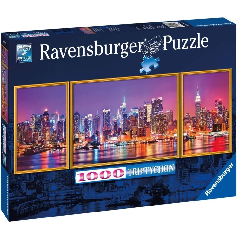 RAVENSBURGER – NEW YORK TRIPTYCH – 1000PCS PUZZLE