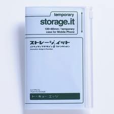 Storage.It Notebook Mobile Size Katakana Black 72Sh