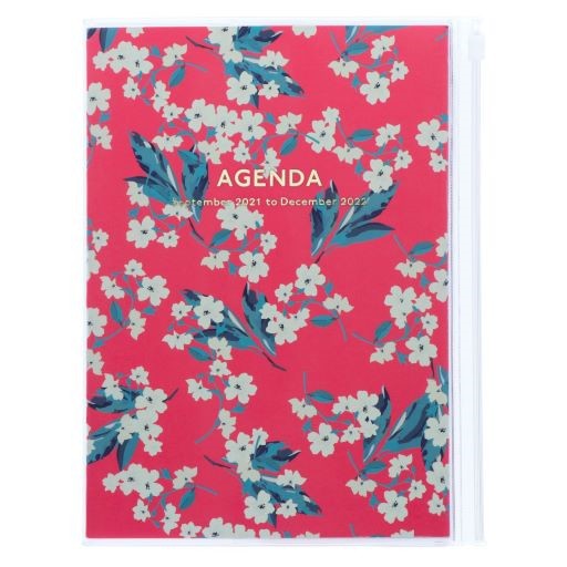 2022 Diary A5 Flower / Pink