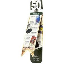 50 Of The Best Books Bookmark - War