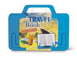 Travel book rest starter pack blue