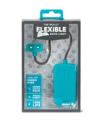 REALLY FLEXIBLE BOOK LIGHT TURQUOISE