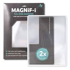 MAGNIF-I FULL PAGE MAGNIFIER