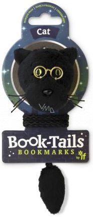 Book-Tails Bookmarks - Black Cat