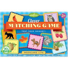 Woodland Life Clever Matching Game