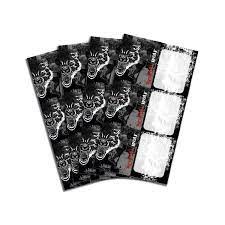 BESTIAL WOLF STICKERS FOR BOOKS 12 LABELS/PACK