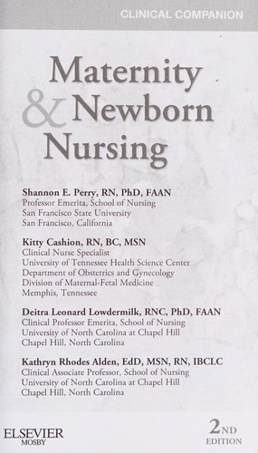 Clinical Companion For Maternity & Newborn Nursing