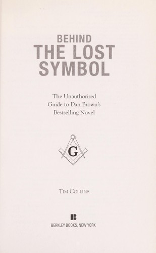 Behind The Lost Symbol