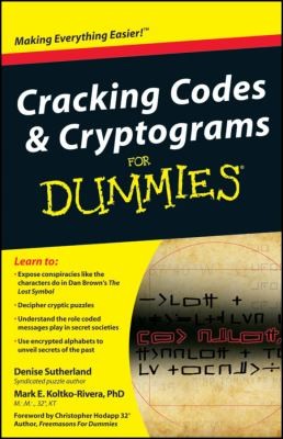 Cracking Codes And Cryptograms For Dummies (For Dummies (Sports & Hobbies))