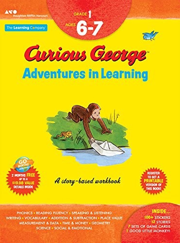 Curious George Adventures In Learning, Grade 1: Story-Based Learning