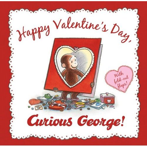 Happy Valentine’s day, curious George !