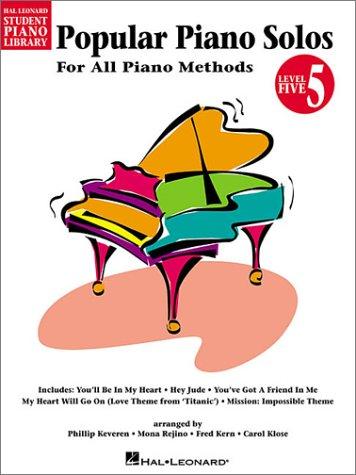Popular Piano Solos - Level 5: Hal Leonard Student Piano Library (Educational Piano Library)