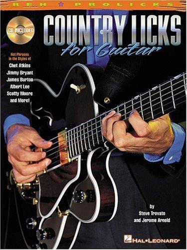 Country Licks For Guitar (Reh Publications)