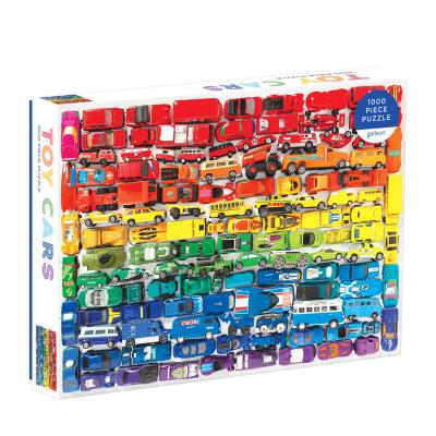 Rainbow Toy Cars 1000 Piece Puzzle