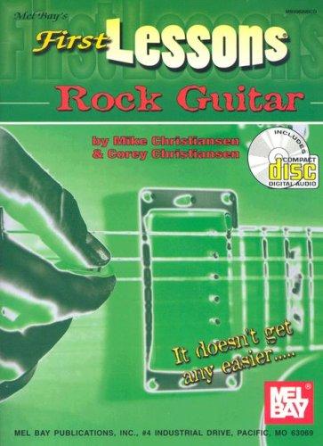 Mel Bay’s First Lessons Rock Guitar Book/Cd Set