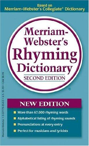 Merriam-Webster’s Rhyming Dictionary