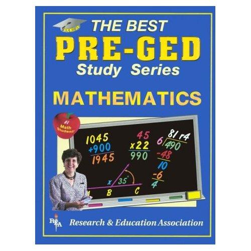 Ged Mathematics (Rea) -- The Best Test Prep For The  Ged (Test Preps)