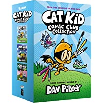 The Cat Kid Comic Club Collection: From the Creator of Dog Man (Cat Kid Comic Club #1-3 Boxed Set)