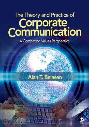 The Theory And Practice Of Corporate Communication: A Competing Values Perspective