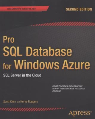 Pro Sql Azure: Sql Server In The Cloud (Professional Apress)