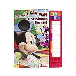Disney Mickey Mouse - I Can Play Christmas Songs Sound Book with Built-In Keyboard