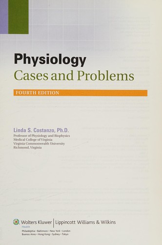 Physiology Cases And Problems (Board Review Series)