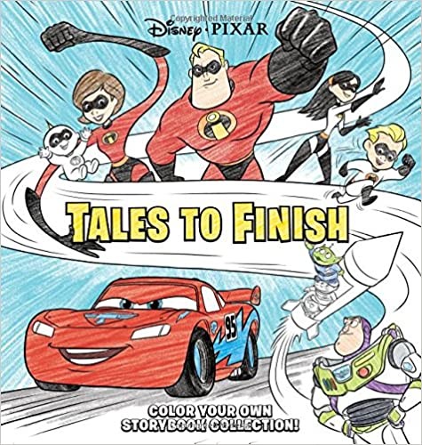 Disney*Pixar Storybook Collection: Tales to Finish: Color Your Own Storybook Collection