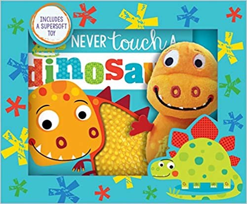 Never Touch a Dinosaur! Book and Plush Boxed Set