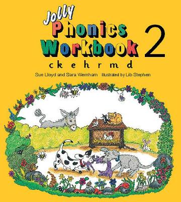 Jolly Phonics Workbook: Ck, E, H, R, M, D