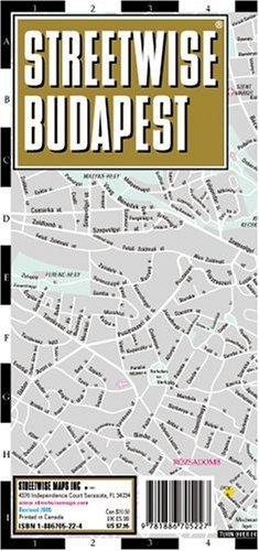 Streetwise Budapest Map - Laminated City Center Street Map Of Budapest, Hungary - Folding Pocket Size Travel Map With Metro Map