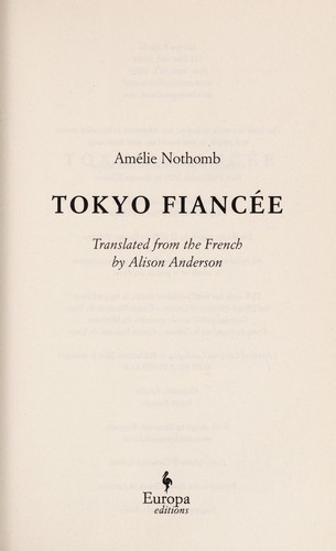 Tokyo Fiancee