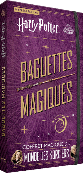 Harry Potter, coffret Magique du monde des sorciers 6 - Baguettes magiques (tp)