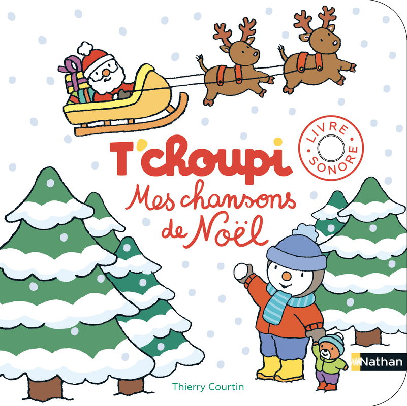 Mes chansons de Noël T’choupi (Relié)