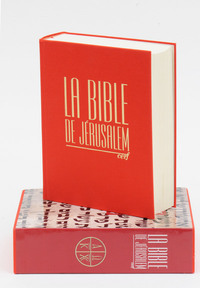 Bible De Jerusalem Major Toile Rouge Sous Coffret