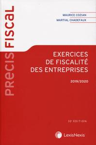 EXERCICES DE FISCALITE DES ENTREPRISES 2019 2020