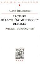 Lectures De La Phénoménologie De Hegel