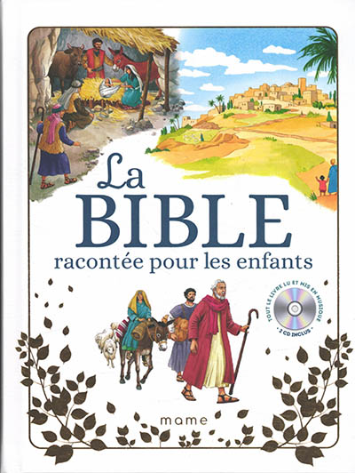 LA BIBLE RACONTEE POUR LES ENFANTS +CD/FLASHCODE