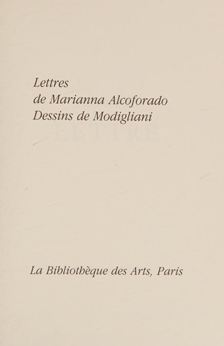 Lettres [Portugaises]